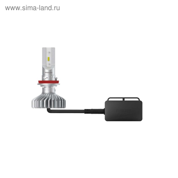 фото Лампа светодиодная philips x-tremeultinon led, 12 в, h11, 22 вт, 5800k, набор 2 шт, 11362xux2