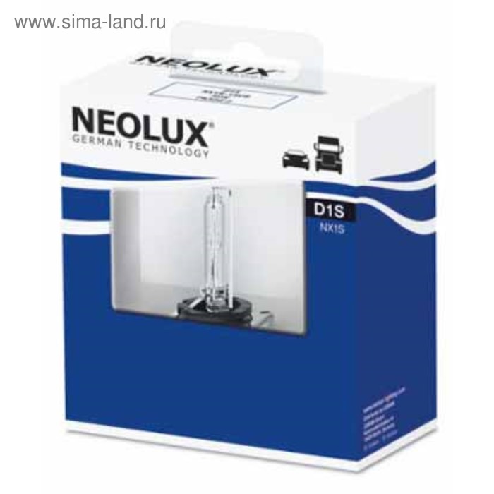 фото Лампа ксеноновая neolux xenarc d1s, 4500k, 35 вт, nx1s-1scb