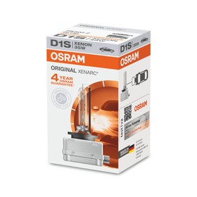 

Лампа ксеноновая OSRAM Xenarc Original D1S, 4500K, 35 Вт, 66140