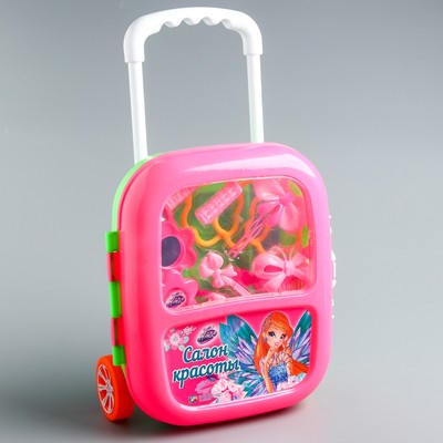 Набор парикмахера в чемодане "Салон красоты", феи WINX: Блум