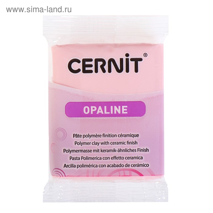 Купить Полимерная глина запекаемая 56 г, Cernit Opaline с эффектом фарфора 475, розовый Полимерная глина запекаемая 56 г, Cernit Opaline с эффектом фарфора 475, розовый