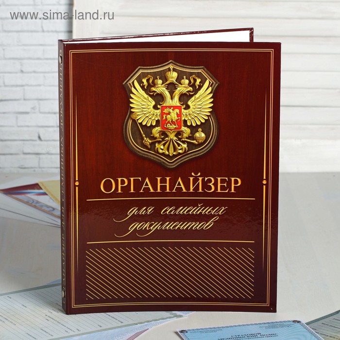 

Папка для документов "Орел", 24,5х32 см