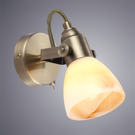 

Светильник TULIP, 1x40Вт E14, бронза