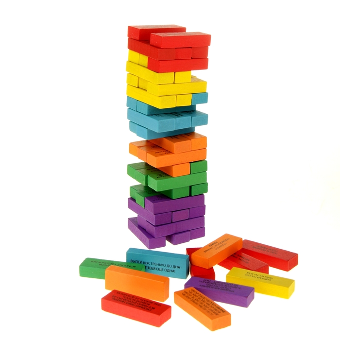 Падающая башня "Пьяная башня" в коробке