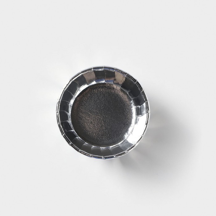 Форма для выпечки круглая «Серебро», d=6,5 см