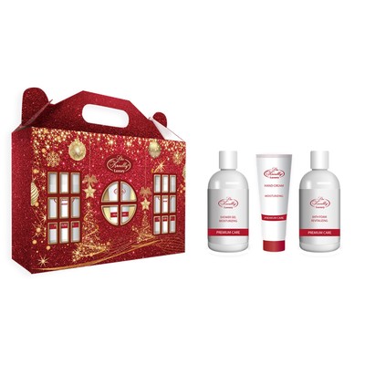 Подарочный набор Skin Juice: крем д/рук+гель /душа+лосьон д/тела