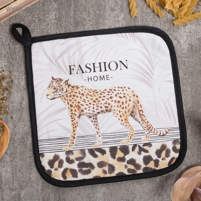 

Прихватка "Fashion home" 19х19 саржа,100% хлопок,ватин 250г/м2