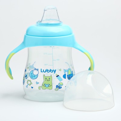 Поильник-непроливайка со сменным носиком "Малыши и Малышки", от 6 мес.,250 мл.