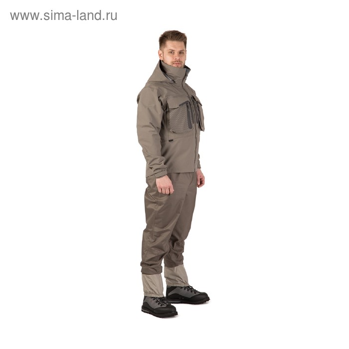 фото Куртка brook, цвет коричневый, размер 2xl fhm