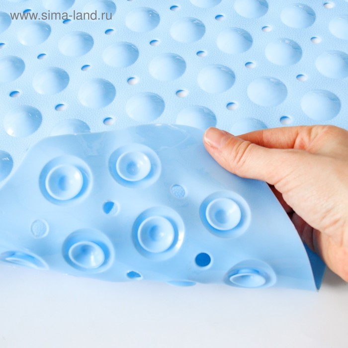 Коврик для ванны Доляна «Пузырьки», 40×101 см, цвет МИКС
