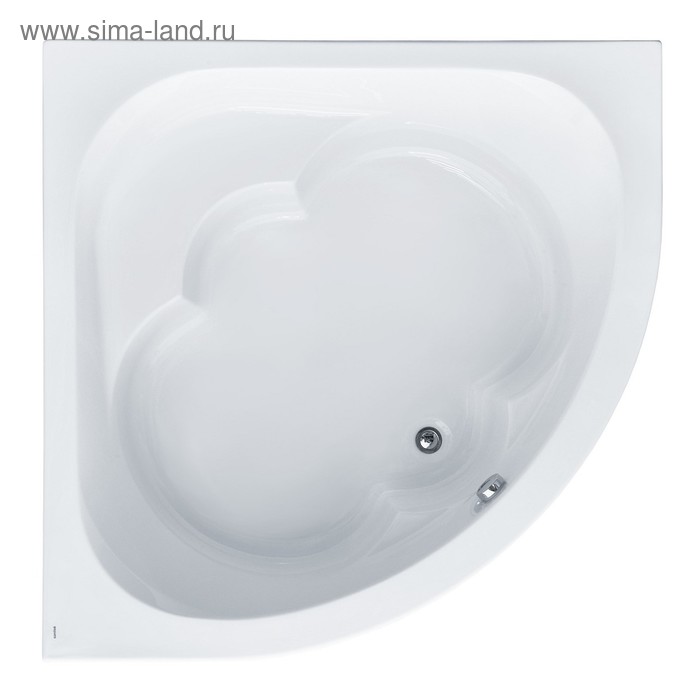 цена Ванна акриловая Santek «Канны» 150х150 см, симметричная, белая