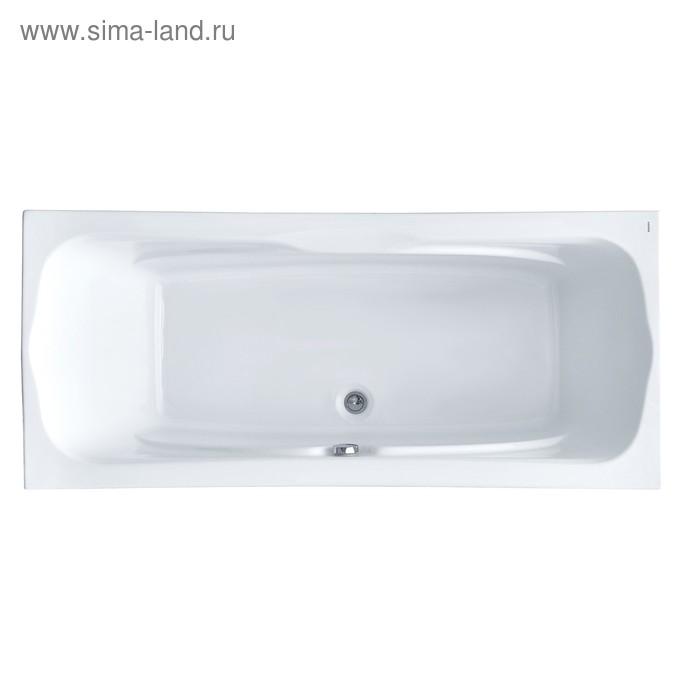 Ванна акриловая Santek «Корсика» 180х80 см, прямоугольная, белая ванна акриловая azario felisa 180х80 см прямоугольная белая