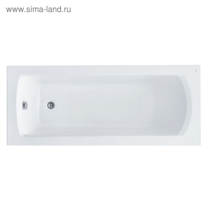 Ванна акриловая Santek «Монако» 170х70 см, прямоугольная, белая ванна акриловая santek монако xl 160х75 см прямоугольная белая