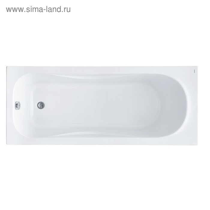 Ванна акриловая Santek «Тенерифе» 160х70 см, прямоугольная, белая акриловая ванна 160х70 см santek тенерифе 1 wh30 2 357