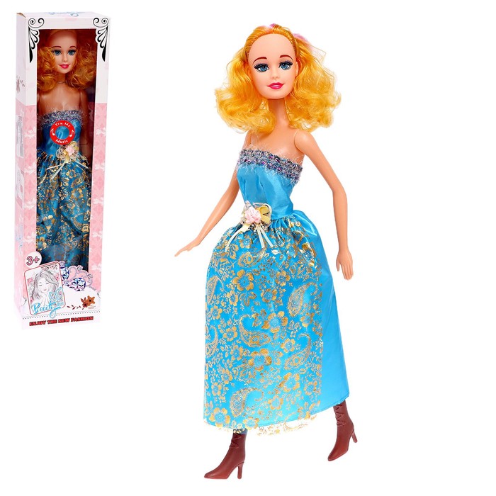 Кукла ростовая «Таня» в платье, со звуком, 54 см, МИКС