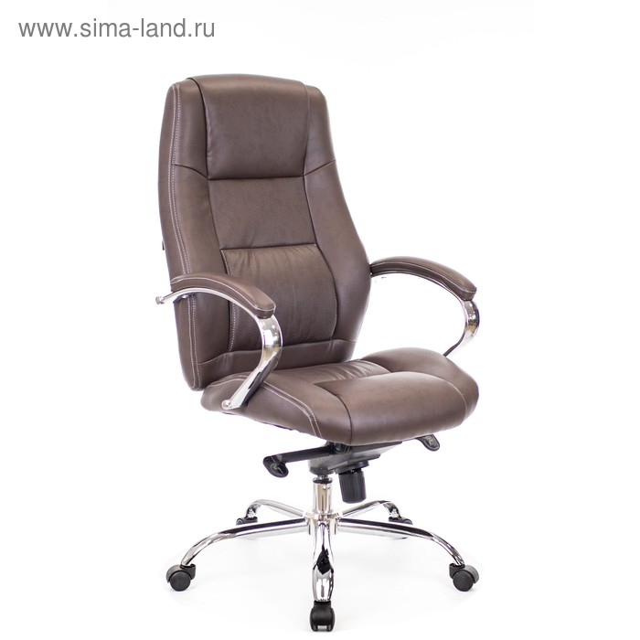 Кресло руководителя Everprof Kron M EP-kron m eco brown экокожа коричневый 14250₽