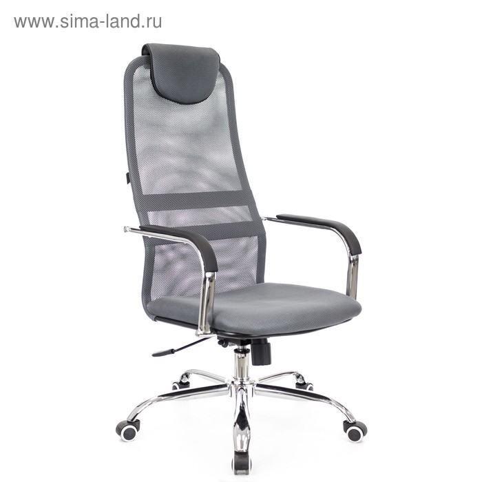 фото Кресло оператора everprof ep 708 tm ep-708 tm mesh grey сетка серый