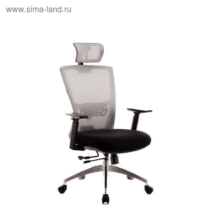 фото Эргономичное кресло everprof polo s ep-2005 mesh grey сетка серый