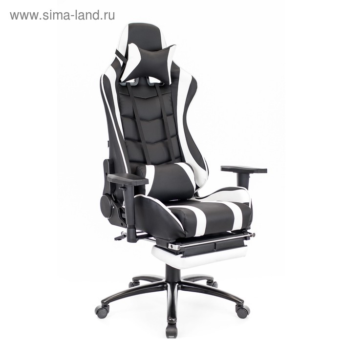 фото Кресло игровое everprof lotus s1 ep-lotus s1 eco black/white экокожа белый