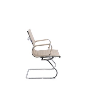 

Кресло для посетителей Everprof Leo CF EC-04S PU Beige экокожа бежевый