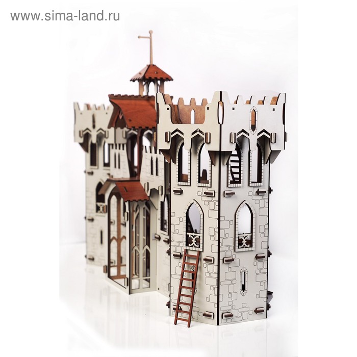 фото Деревянный конструктор «рыцарский замок» леммо-тойс