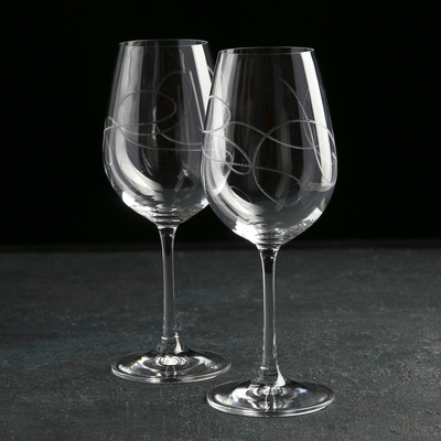 Набор бокалов для вина String, 350 мл, 2 шт - Фото 1