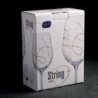 Набор бокалов для вина String, 350 мл, 2 шт - Фото 2