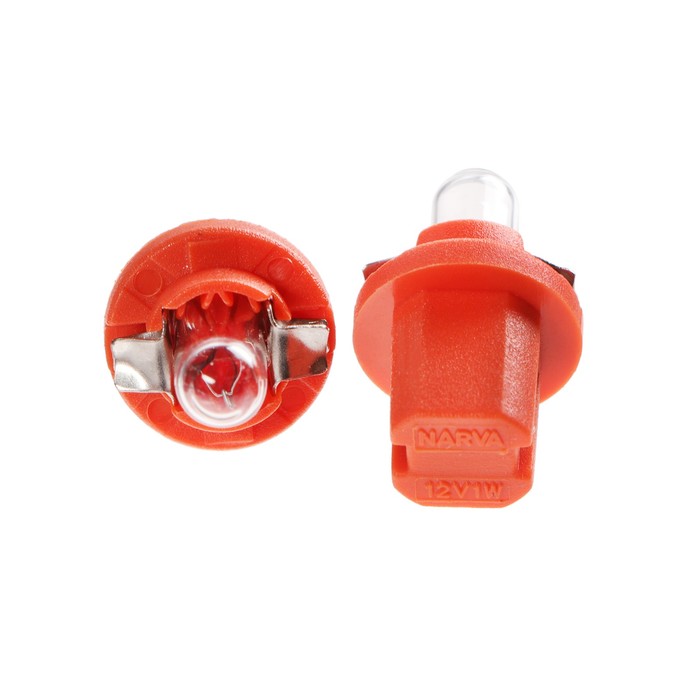 

Лампа автомобильная Narva orange BAX BX8,5d W1,2W, 12 В, 1 Вт, 17019