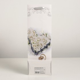 

Пакет ламинированный под бутылку, 12 х 9 х 36 см