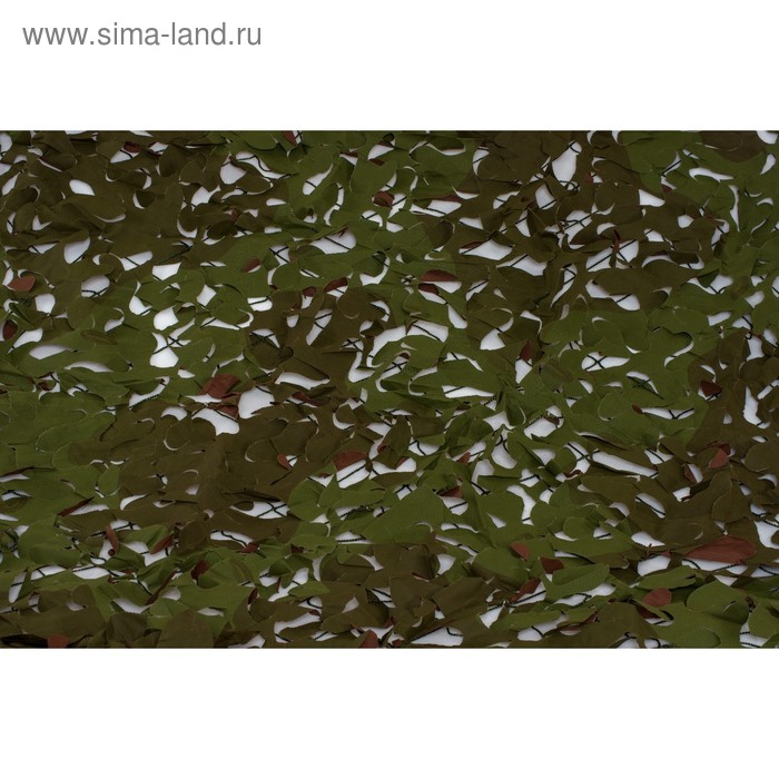 Маскировочная сеть «Экон М-Профи», 1,5 × 3 м, на сетевой основе, зелёная/коричневая