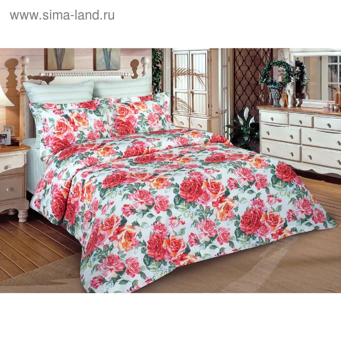 

КПБ Rosabella 2 сп, размер 215 х 240 см, 175 х 215 см, 70 х 70 см, 50 х 70 см по 2 шт, сатин