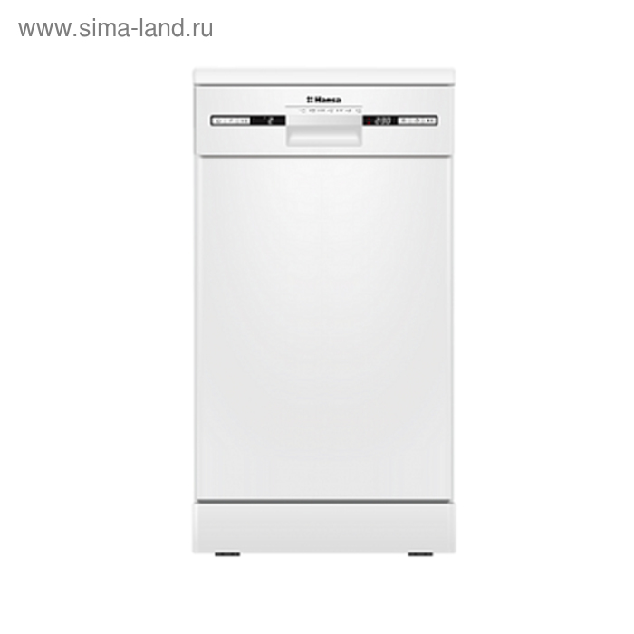 Посудомоечная машина Hansa ZWM 427 EWH, класс А++, 10 комплектов, 7 программ, белая