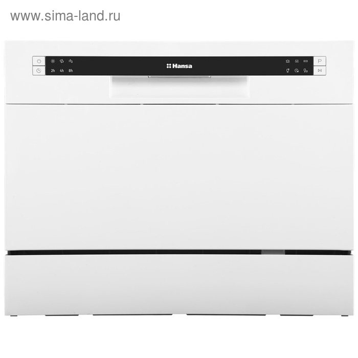 Посудомоечная машина Hansa ZWM 536 WH, класс А+, 6 комплектов, 6 программ, белая посудомоечная машина krona riva 45 wh класс а 9 комплектов 6 программ белая