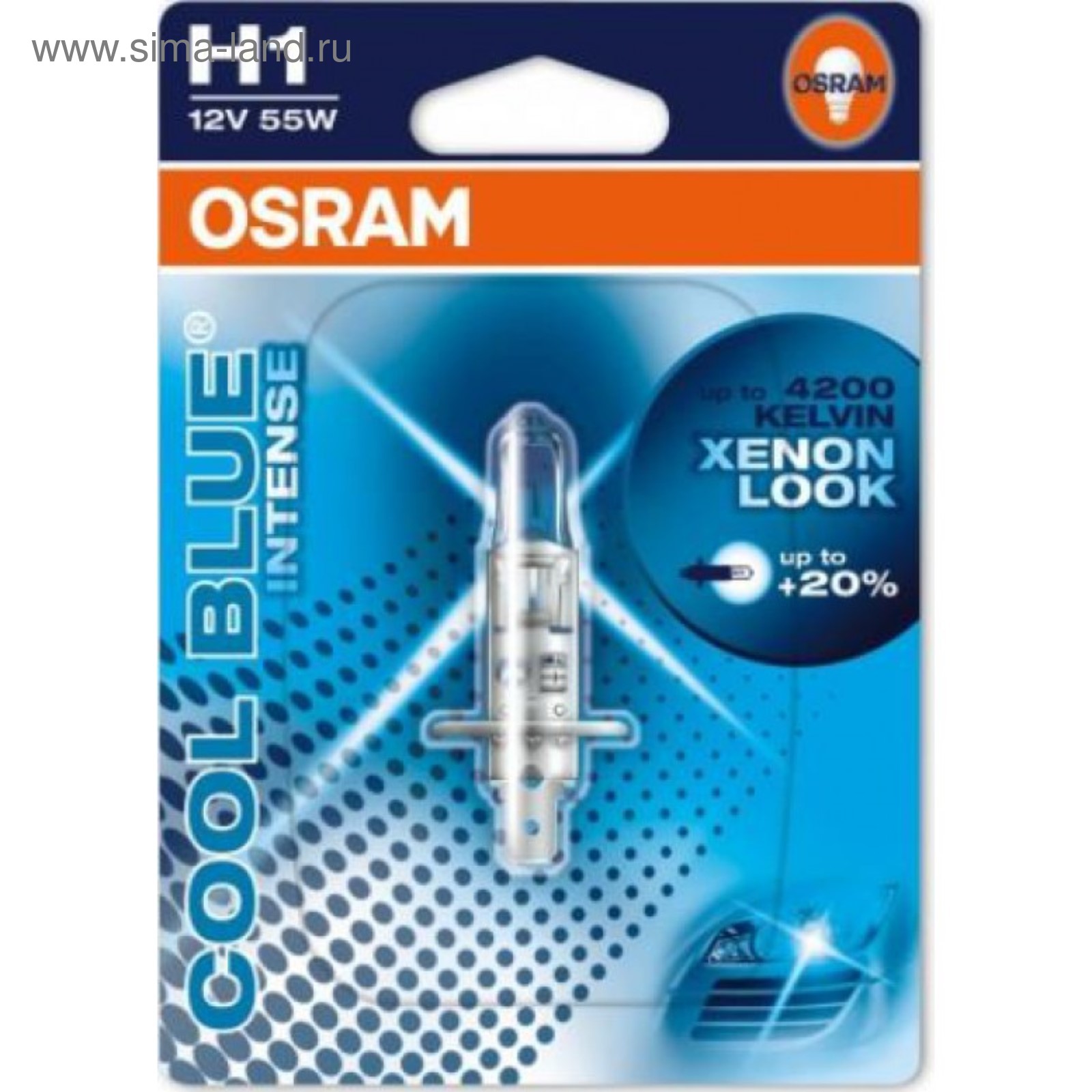 | OSRAM h1 COOL blueintense 55w 64150cbi-01b 1 1 PZ.