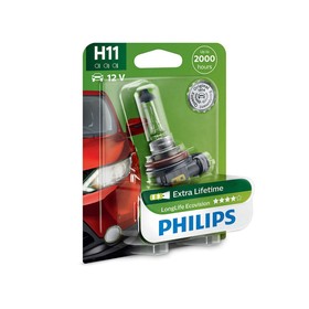 

Лампа автомобильная Philips LongLife EcoVision, H11, 12 В, 55 Вт, 12362LLECOB1