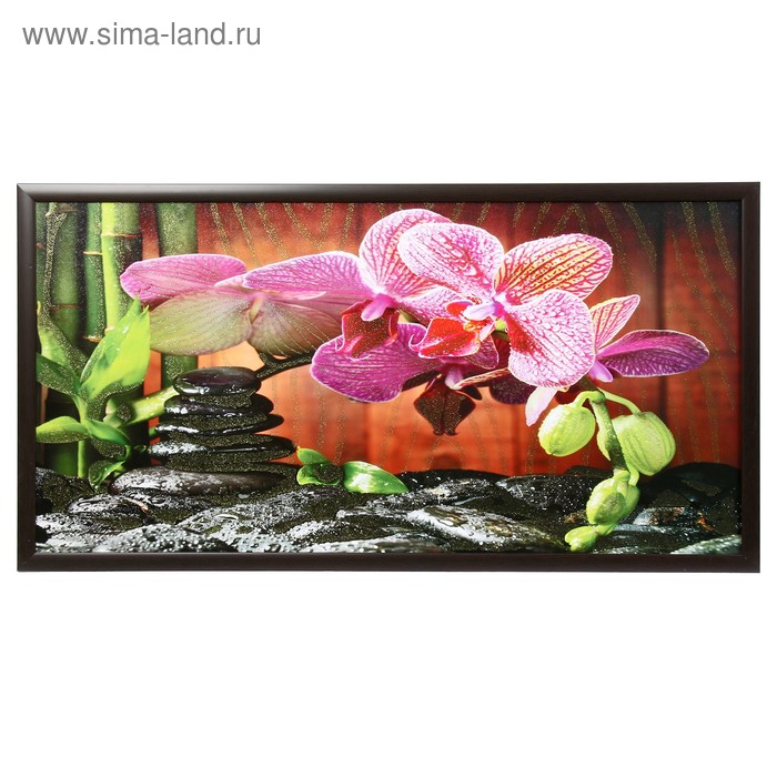 

Картина "Орхидеи" 50х100(55х105) см