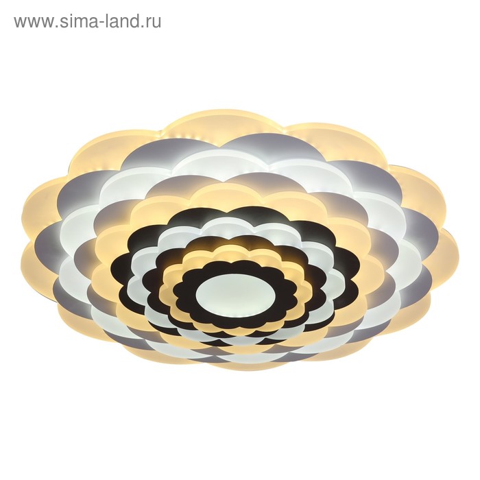 

Люстра ЭкономСвет 50053/580WT+BR, 212Вт LED, цвет белый, с ПДУ