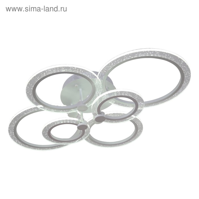 

Люстра ЭкономСвет 60601/6WT, 148Вт LED, цвет белый, с ПДУ
