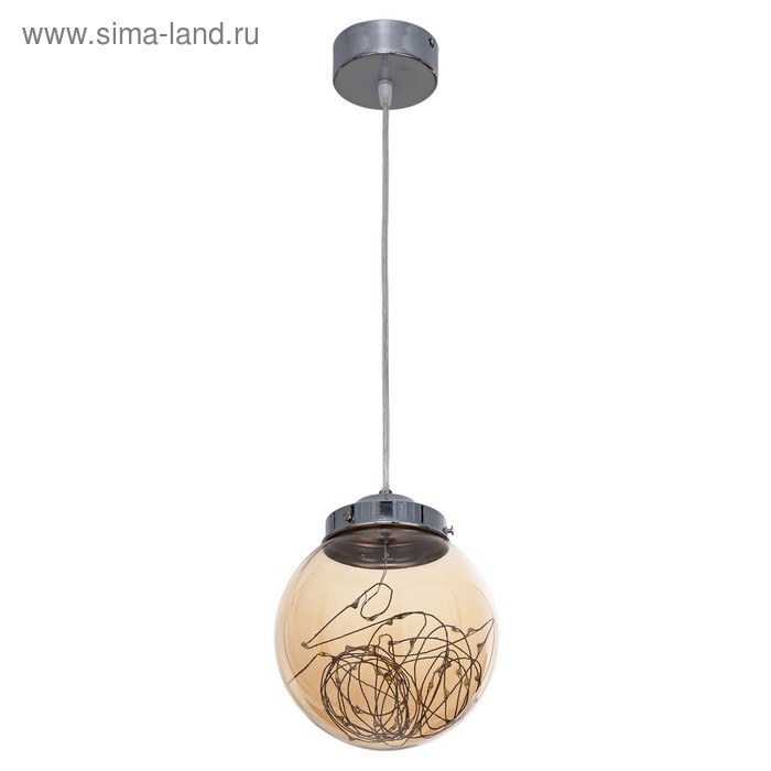 

Светильник ЭкономСвет 5718/1AMB, 10Вт LED, цвет хром
