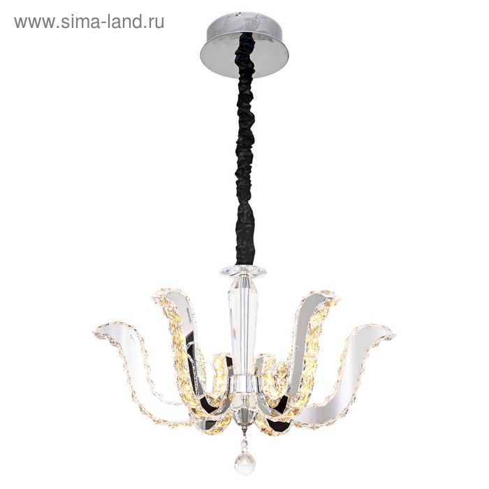 

Люстра B61013/6CR RC, 72Вт LED, цвет хром, с ПДУ