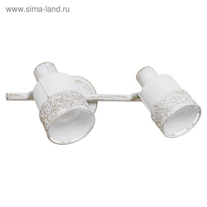 

Светильник G81011/2WT WT, 2x40Вт E14, цвет античный белый