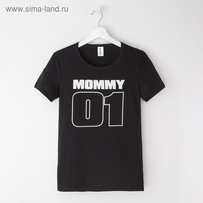 

Футболка женская KAFTAN "Sport Family", чёрный, р. 50