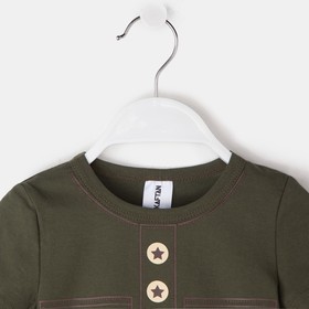 

Футболка детская KAFTAN "Солдат", зелёный, рост 122-128 (34)