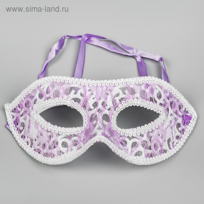 Карнавальная маска «Незнакомка», цвет сиреневый