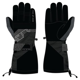 Перчатки 509 Range с утеплителем, серый, чёрный, S