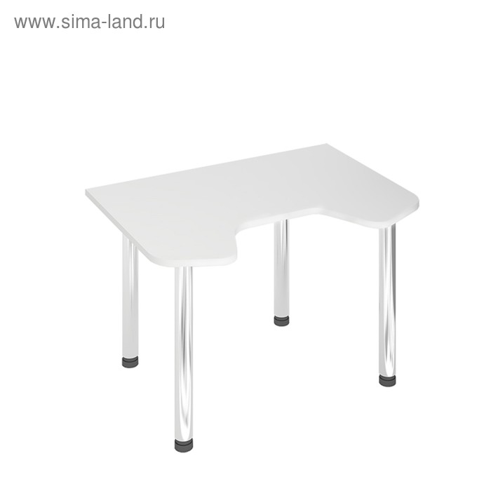 Стол СКЛ-Игр120МО, 1200 × 900 × 770 мм, цвет белый жемчуг