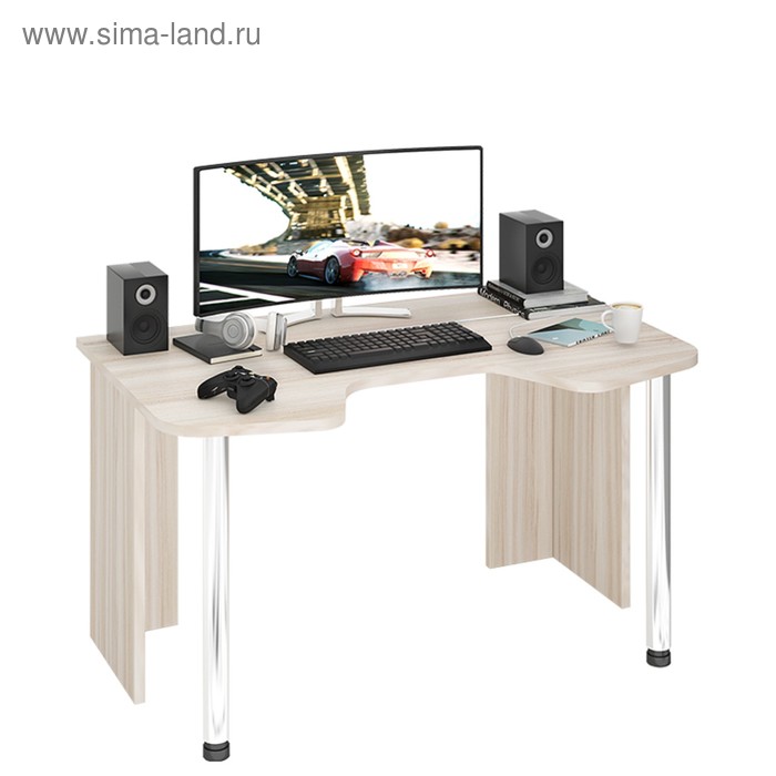 Стол СКЛ-Игр140, 1400 × 900 × 770 мм, цвет карамель
