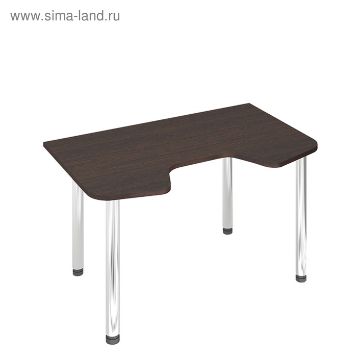 Стол СКЛ-Игр140МО, 1400 × 900 × 770 мм, цвет венге стол компьтерный мэрдэс скл игр140мо ч черный