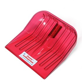 Ковш лопаты из поликарбоната, 430 × 420 мм, без планки, красный