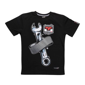

Футболка FullT Wrench, размер 2XL, цвет черный-серый-красный